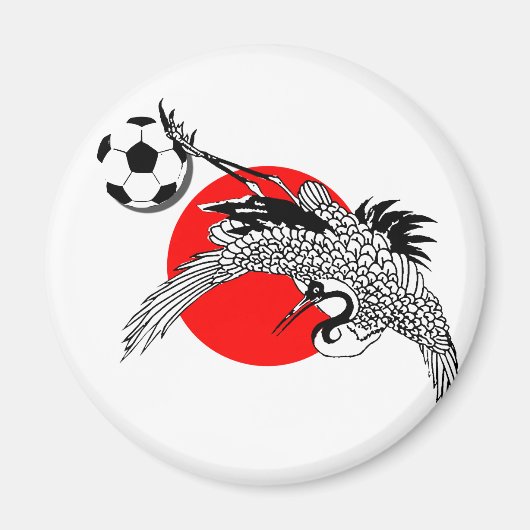Japanse kraanvlag magneet (Voorkant)