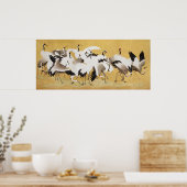 Japanse kraanvogel door Ishida Yūtei Poster (Keuken)