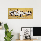 Japanse kraanvogel door Ishida Yūtei Poster (Thuiskantoor)