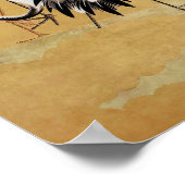 Japanse kraanvogel door Ishida Yūtei Poster (Hoek)