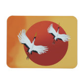 Japanse kraanvogels magneet (Horizontaal)