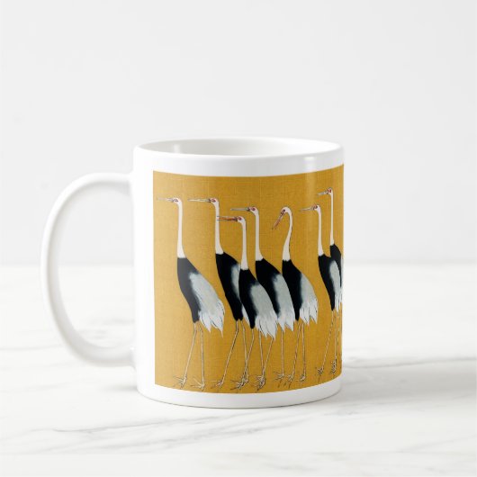 japanse kraanvogels Mok (Links)