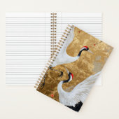 Japanse kraanvogels notitieboek (Binnen)