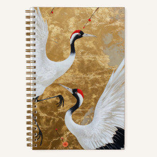 Japanse kraanvogels notitieboek