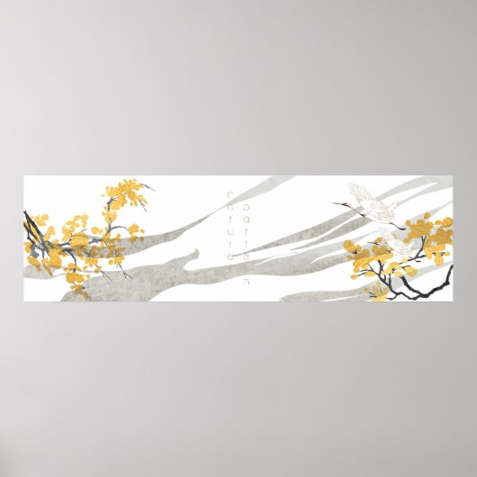 Japanse kraanvogels poster (Voorkant)