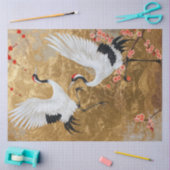 Japanse kraanvogels tissuepapier (Craft)