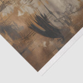 Japanse kraanvogels tissuepapier (Detail)