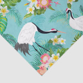 Japanse Kraanvogels Tissuepapier (Detail)
