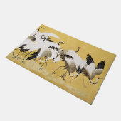 Japanse Kraanvogels Vintage Vogel Klassiek Deurmat (Schuin)