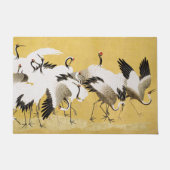 Japanse Kraanvogels Vintage Vogel Klassiek Deurmat (Voorkant)