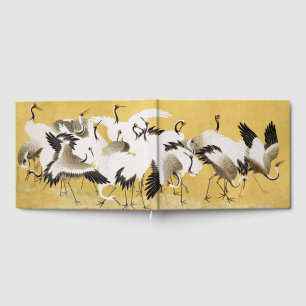 Japanse Kraanvogels Vintage Vogel Klassiek Gastenboek