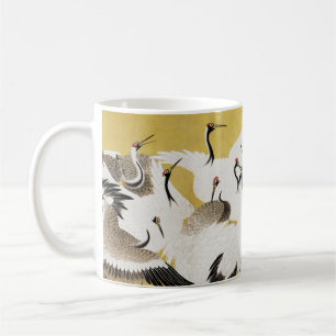 Japanse Kraanvogels Vintage Vogel Klassiek Koffiemok