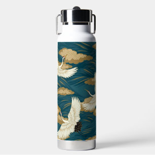 Japanse Kraanvogels Waterfles