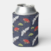 Japanse kranen en ventilatoren:  Patroon Blikjeskoeler (Blikje Voorkant)