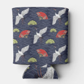 Japanse kranen en ventilatoren:  Patroon Blikjeskoeler (Achterkant)