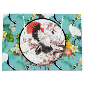 Japanse kranen groot cadeauzakje (Voorkant)