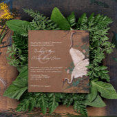  Japanse kranen huwelijksuitnodigingen Kaart