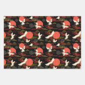 Japanse kranen inpakpapier vel (Voorkant)