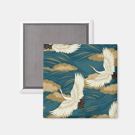 Japanse kranen magneet (Voorkant / Achterkant)