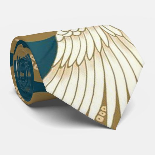 Japanse kranen stropdas (Opgerold)