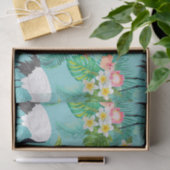 Japanse kranen tissuepapier (Geschenk)