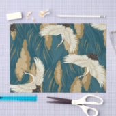 Japanse kranen tissuepapier (Craft)