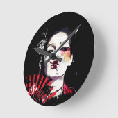 Japanse kreupelgeisha ronde klok (Hoek)