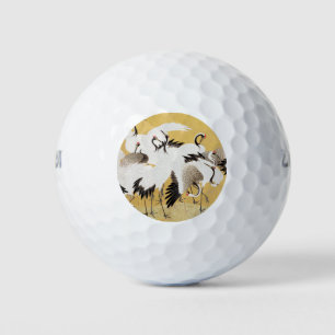 Japanse Kudde Kraanvogels Vintage Vogel Rijke Klas Golfballen