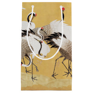 Japanse Kudde Kraanvogels Vintage Vogel Rijke Klas Klein Cadeauzakje