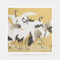 Japanse Kudde Kraanvogels Vintage Vogel Rijke Klas