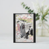 Japanse kunst #1 briefkaart (Staand voorkant)