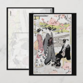 Japanse kunst #1 briefkaart (Voorkant / Achterkant)