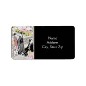 Japanse  kunst #1 etiket (Voorkant)