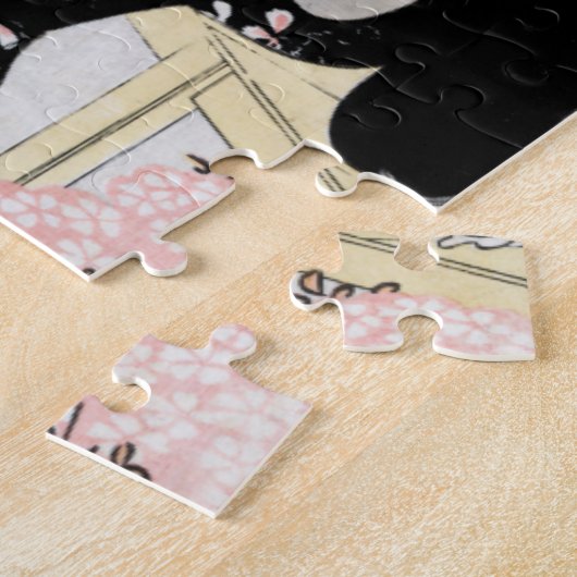 Japanse kunst #1 legpuzzel (Zijkant)