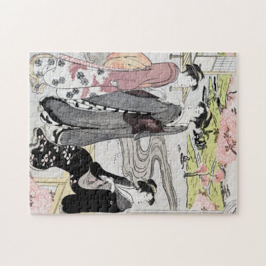Japanse  kunst #1 legpuzzel (Horizontaal)