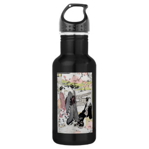 Japanse  kunst #1 waterfles 