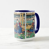 Japanse Kunst Aangepaste mokken (Voorkant rechts)