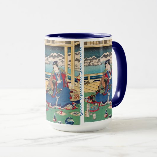 Japanse Kunst Aangepaste mokken (Voorkant rechts)