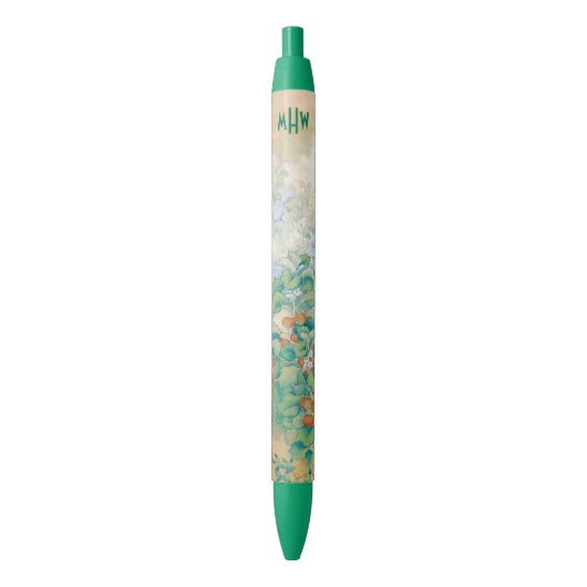 Japanse Kunst aangepaste monogram pen (Voorkant Verticaal)