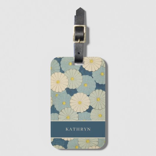  Japanse kunst Bagagelabel (Voorkant (verticaal))