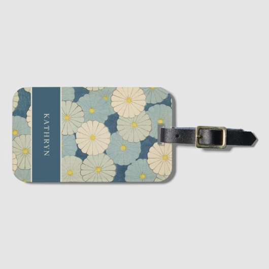  Japanse kunst Bagagelabel (Voorkant (horizontaal))