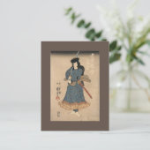 JAPANSE KUNST BRIEFKAART (Staand voorkant)