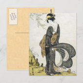  Japanse kunst Briefkaart (Voorkant / Achterkant)