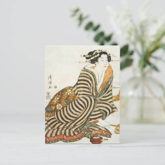  Japanse kunst Briefkaart (Staand voorkant)