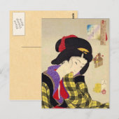  Japanse kunst Briefkaart (Voorkant / Achterkant)