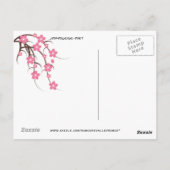 Japanse kunst briefkaart (Achterkant)