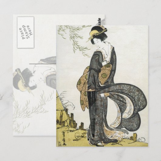  Japanse kunst Briefkaart (Voorkant / Achterkant)