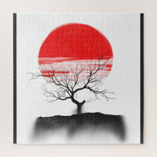 Japanse kunst design legpuzzel