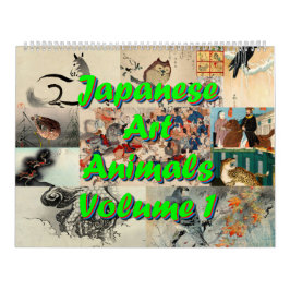 Japanse Kunst - Dieren Volume 1 Kalender