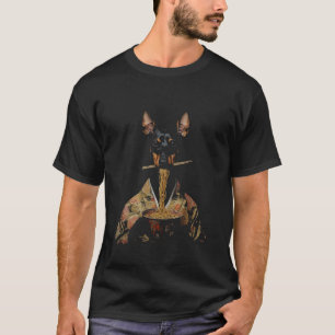 Japanse Kunst Dobermann Pinscher Eet Ramen Noedel T-shirt